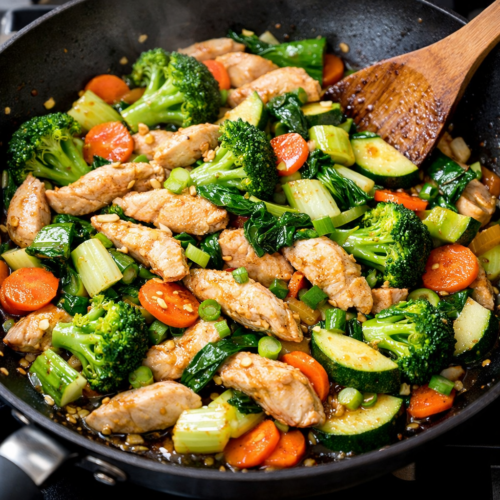 Stir-Fry with Coconut Aminos (Low-Lectin)