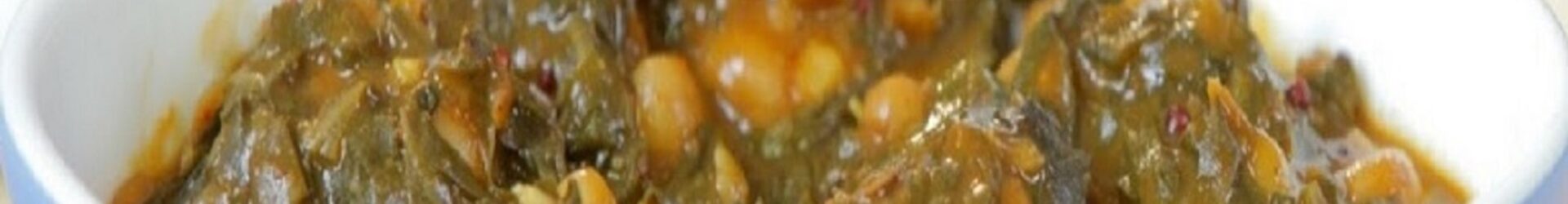 Arbi Ki Sabzi – Colocasia Leaves Curry