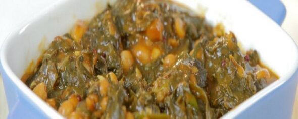 Arbi Ki Sabzi – Colocasia Leaves Curry