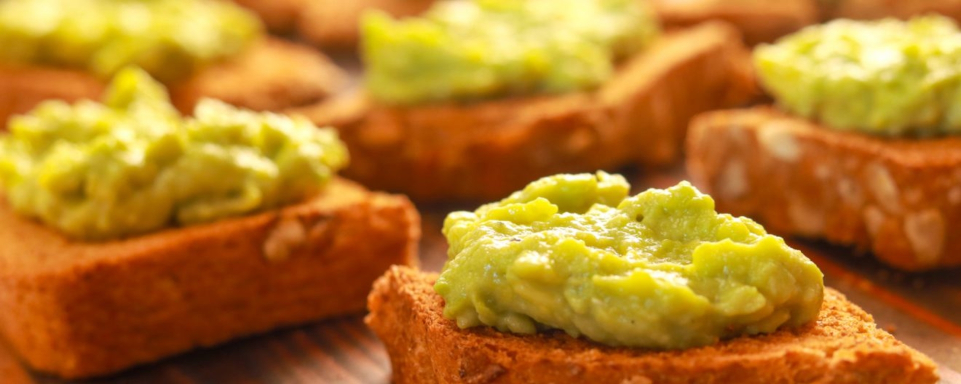Avocado and Blue Cheese Toasts