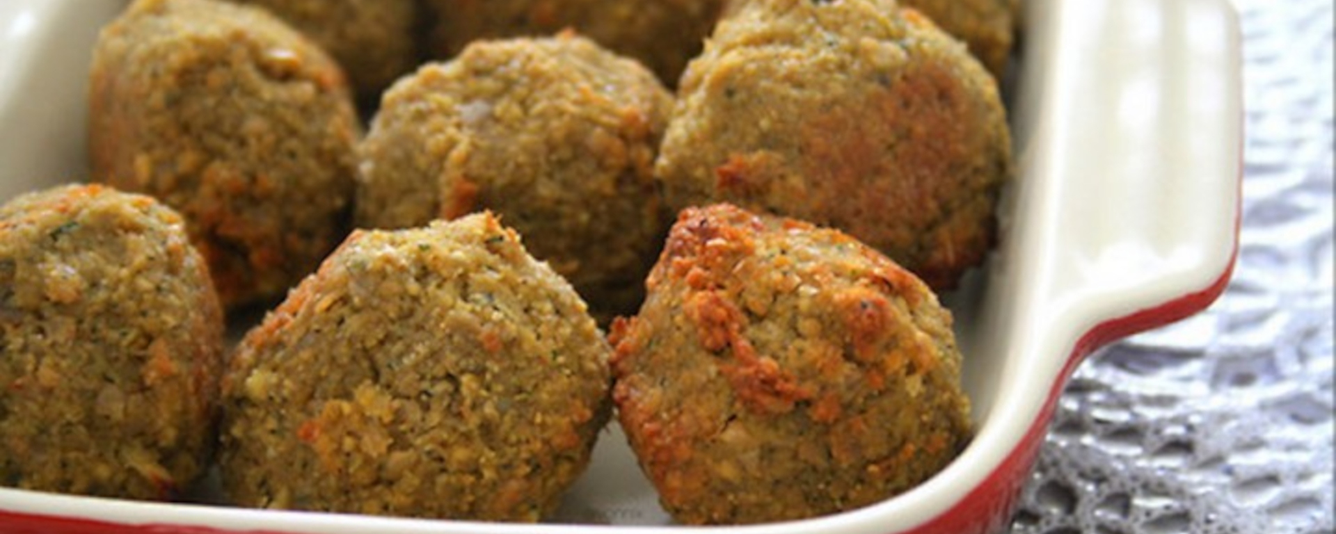 LuvMyRecipe.com - Baked Curry & Mint Falafels Featured