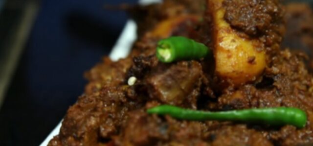 LuvMyRecipe.com - Kosha Mangsho (Bengali Mutton) Featured