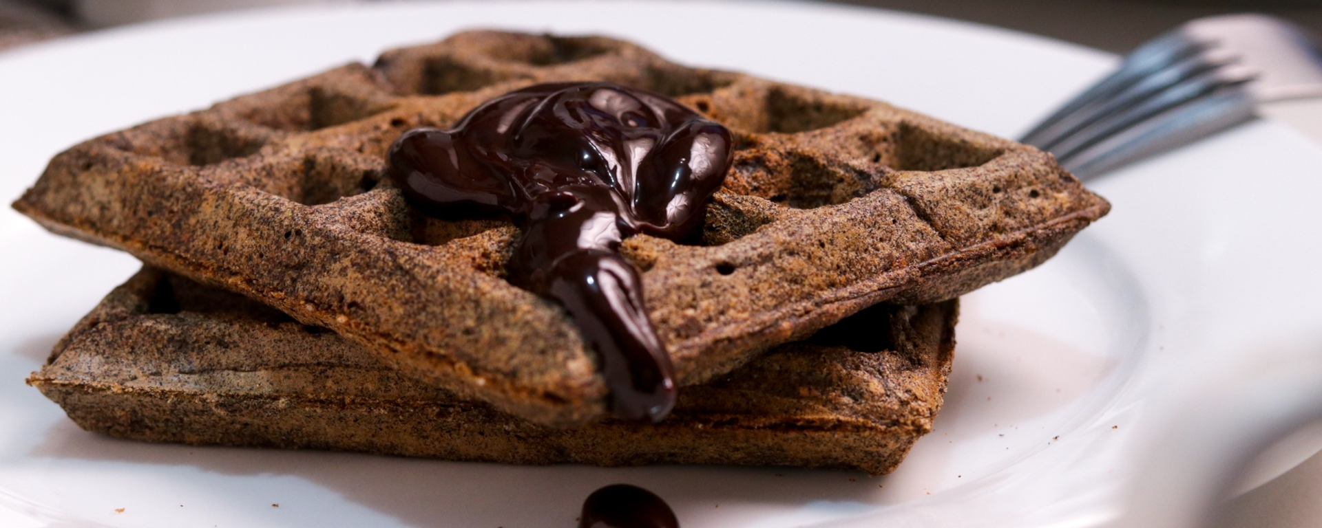 Avocado and Chia Buckwheat Waffles