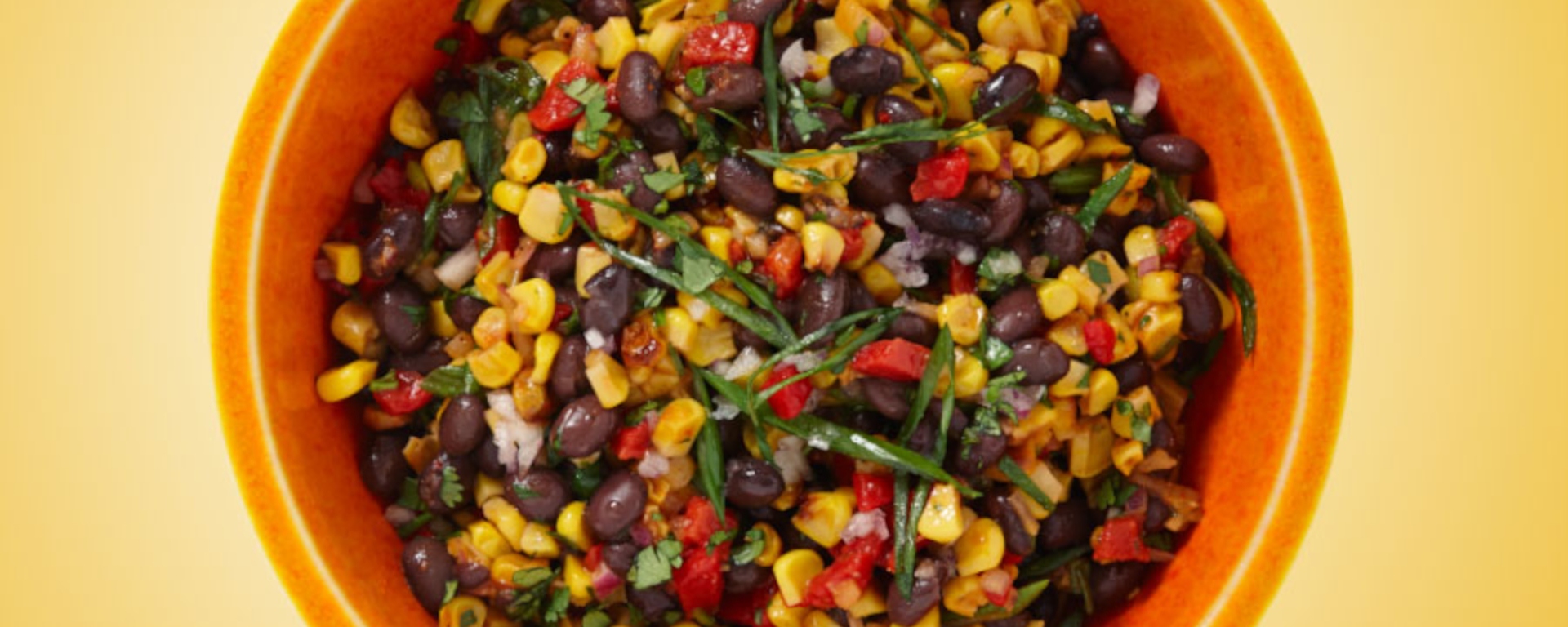 CHA! Spicy Roasted Corn and Black Bean Salad