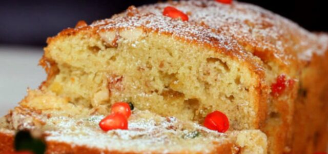 LuvMyRecipe.com - Tea-Time Dry Fruit Cake Featured