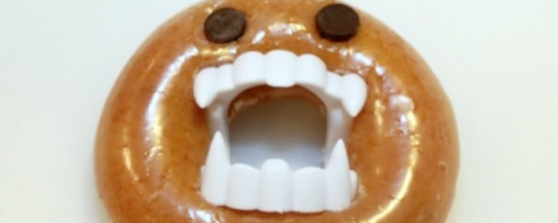 Easy Halloween Nasty Monster Donut