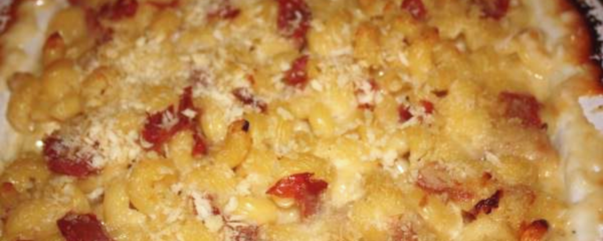 Macaroni and Cheese with Prosciutto Casserole