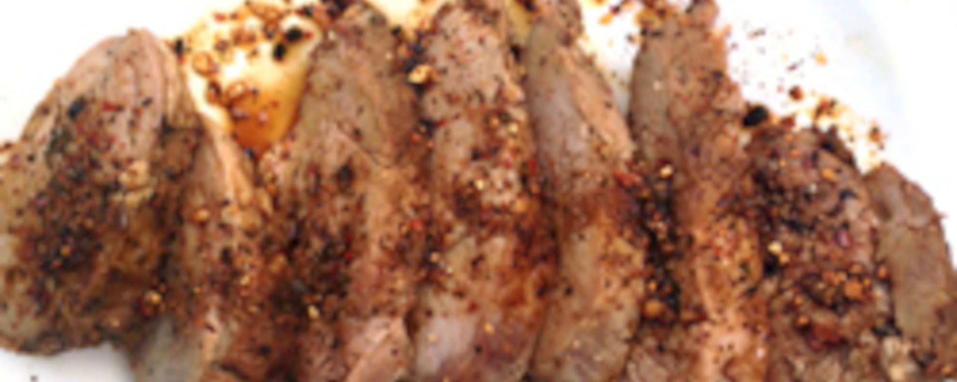 LuvMyRecipe.com - Shichimi Togarashi Grilled Pork Tenderloin Featured