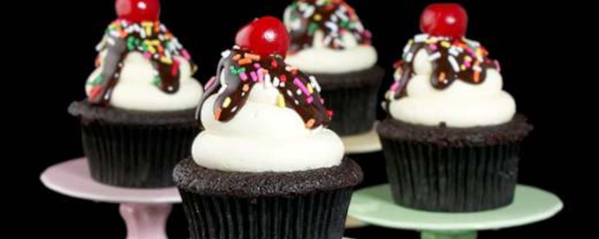 Summer Hot Fudge Sundaes with Rum