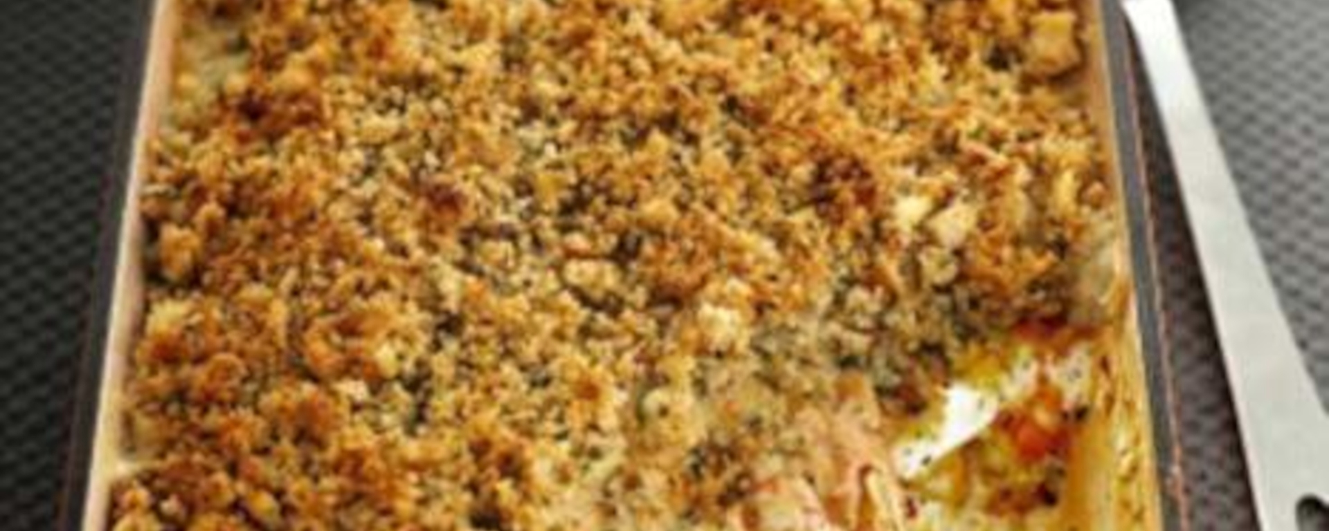 Tasty White Fish Crumble Casserole