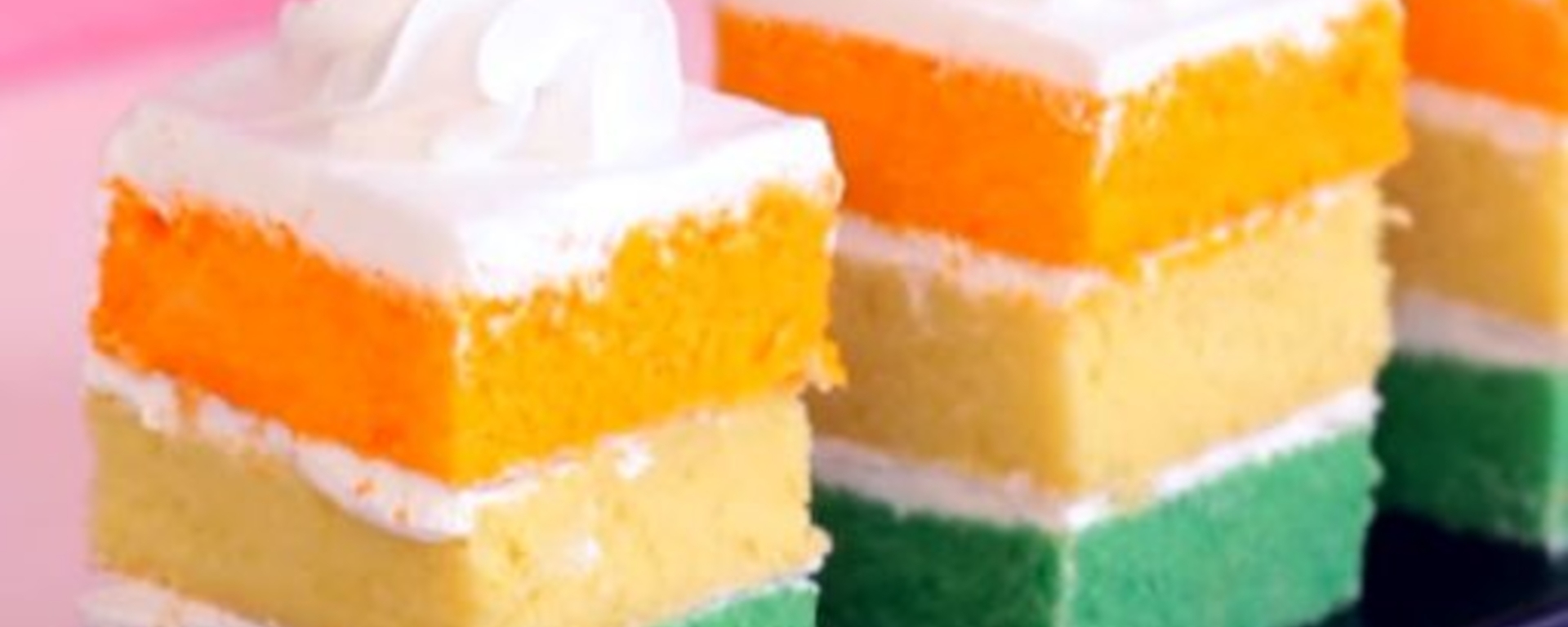 Tri-Coloured Pound Cake