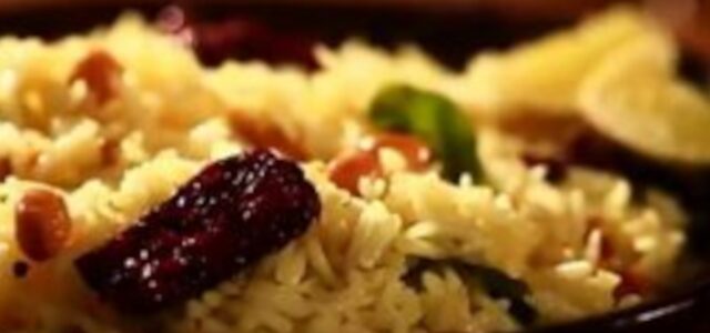 LuvMyRecipe.com - Turmeric Lemon Rice Featured