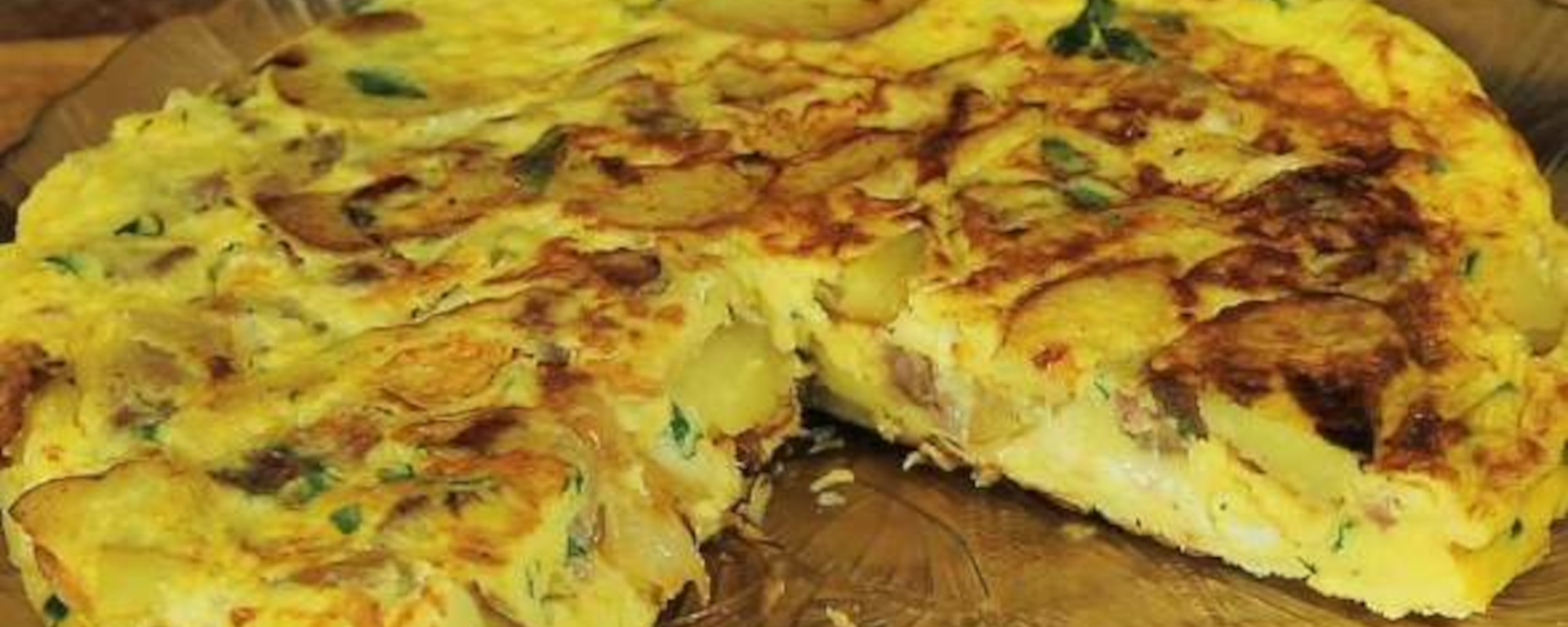 Vegetable Frittata with Chicken Garlic Sausage