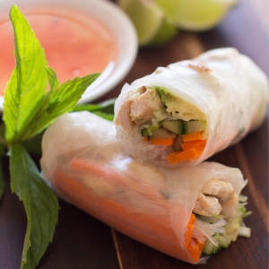 Vietnamese Rice Paper Rolls