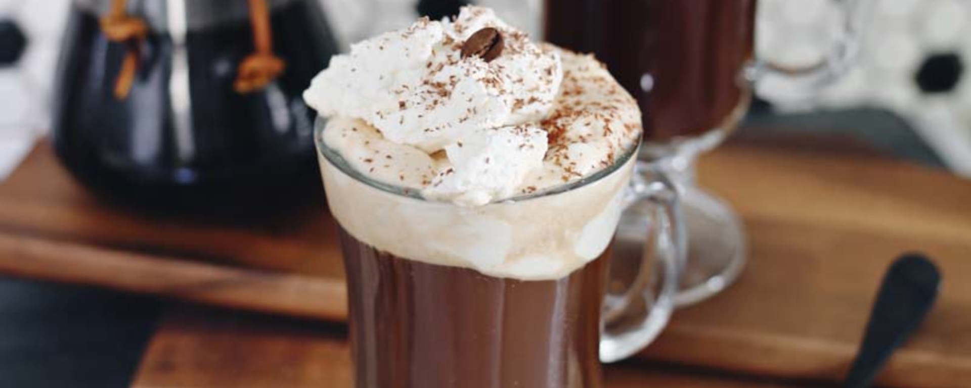 LuvMyRecipe.com - American Q's Bourbon and Bacon Hot Chocolate Featured