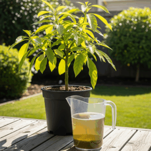 LuvMyRecipe.com - Avocado Tree with Fertilizer