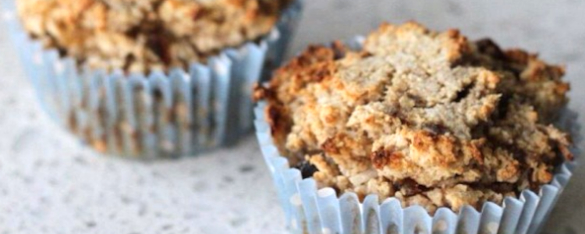 Banana, Date and Coconut Muffins
