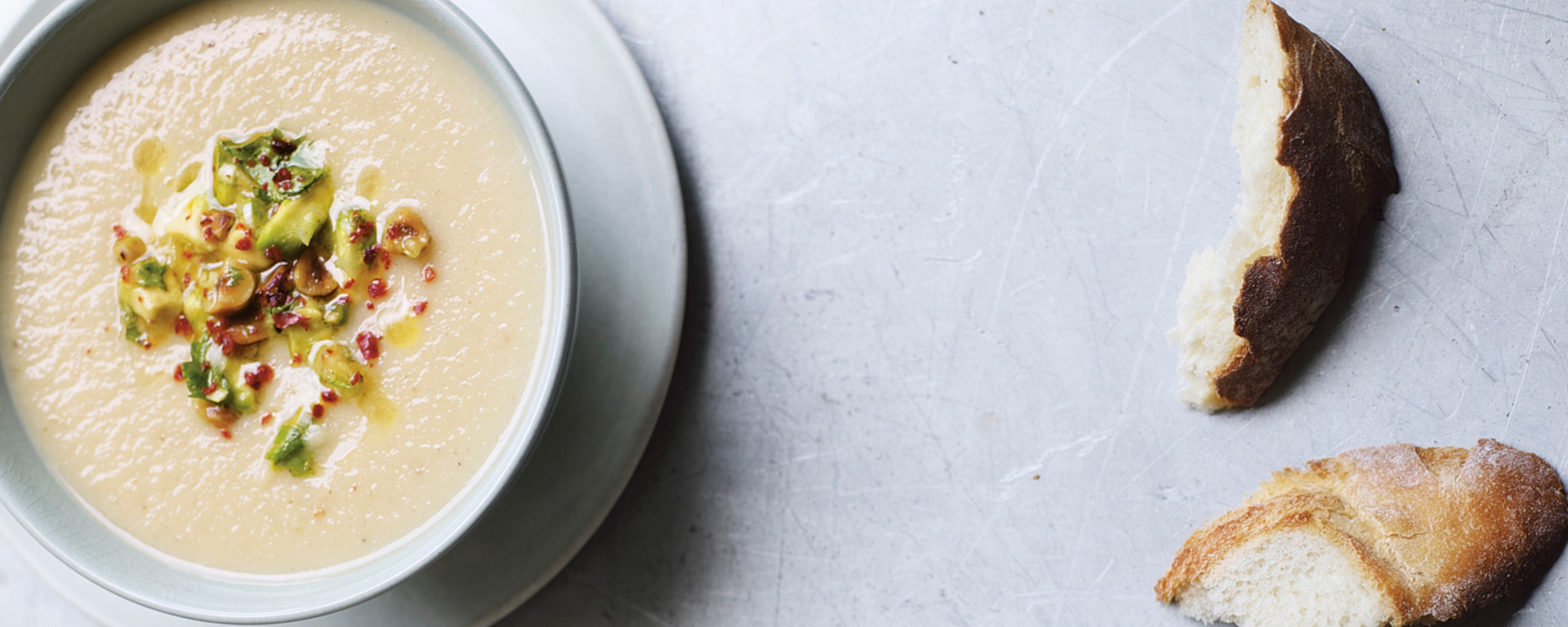 Cauliflower Caraway Potato Soup