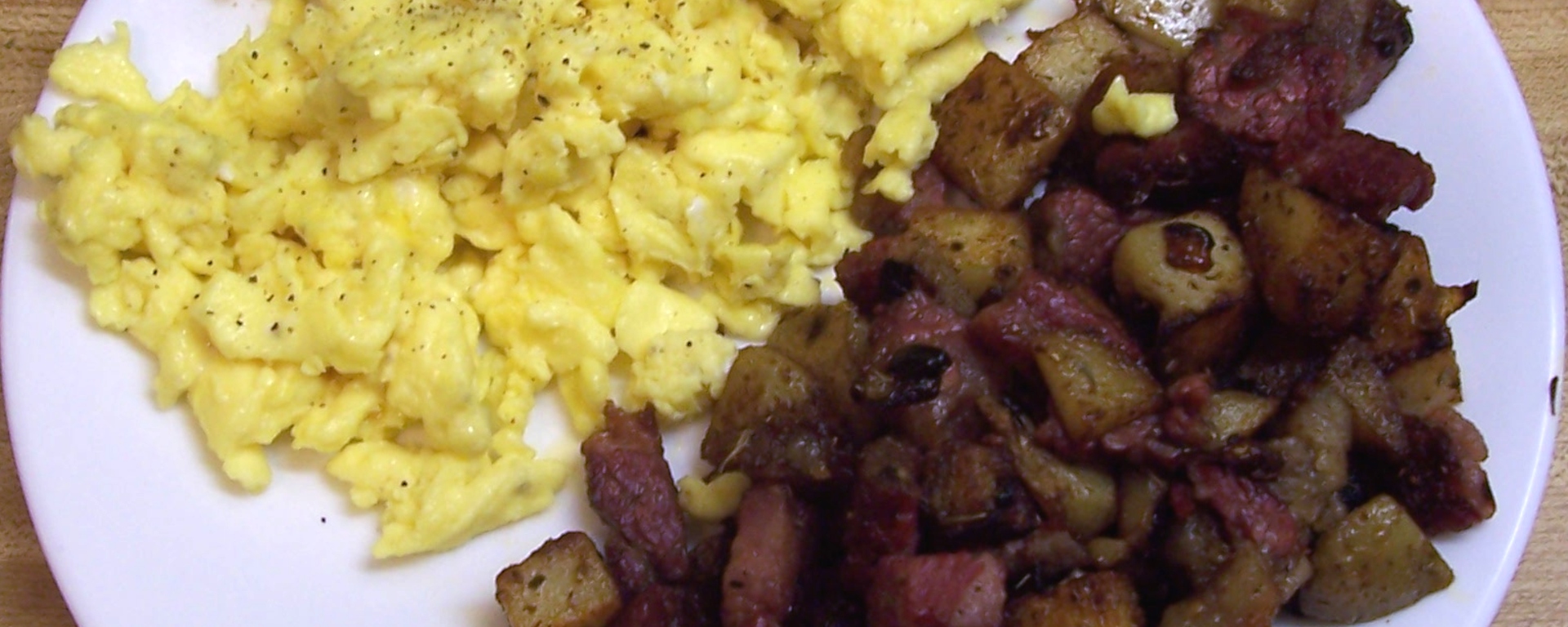 Corned Beef Hash from Leftover Corned Beef