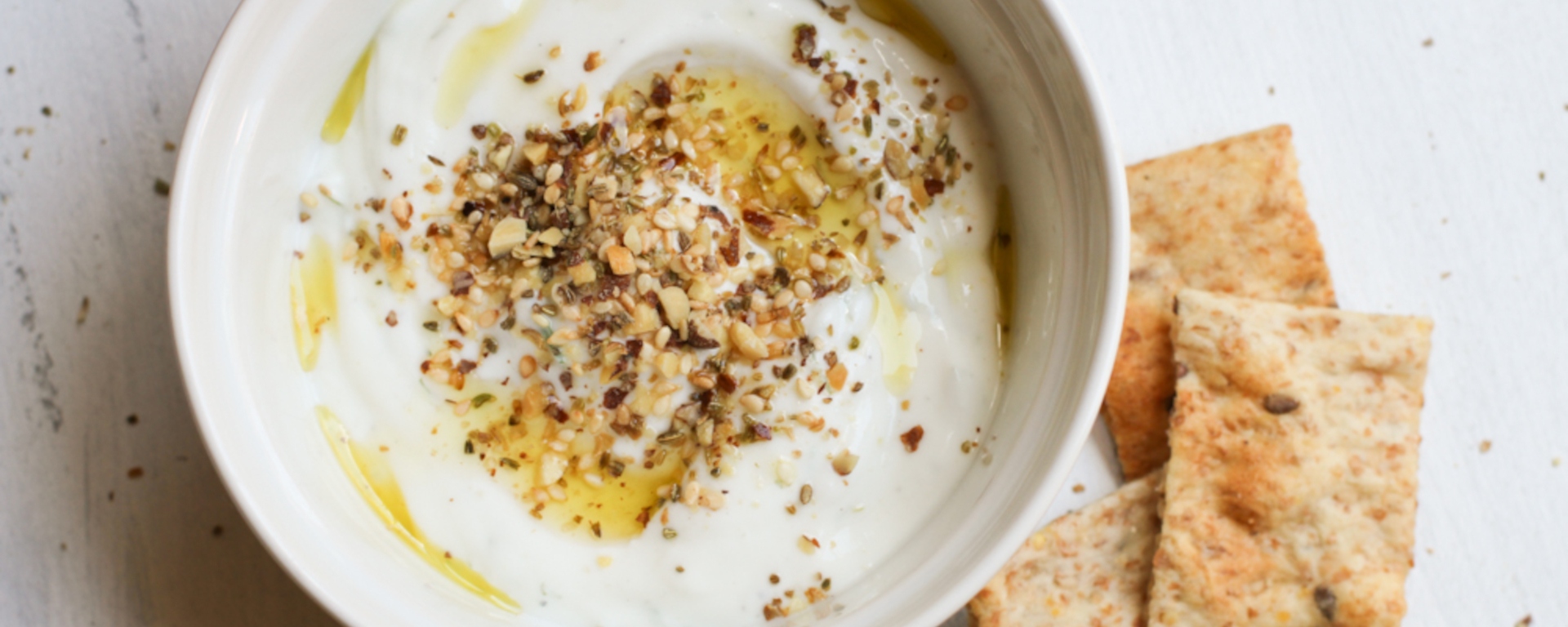 Hazelnut Dukkah Yogurt Dip