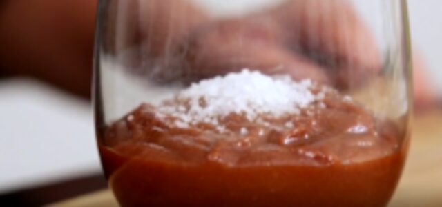 LuvMyRecipe.com - Homemade Salted Caramel Sauce Featured