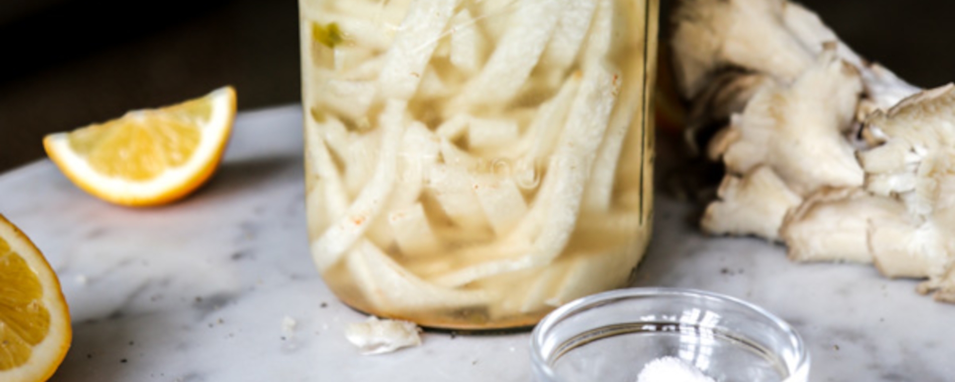 Easy Pickled Jicama with Jalapeño Lime Juice Cayenne Pepper