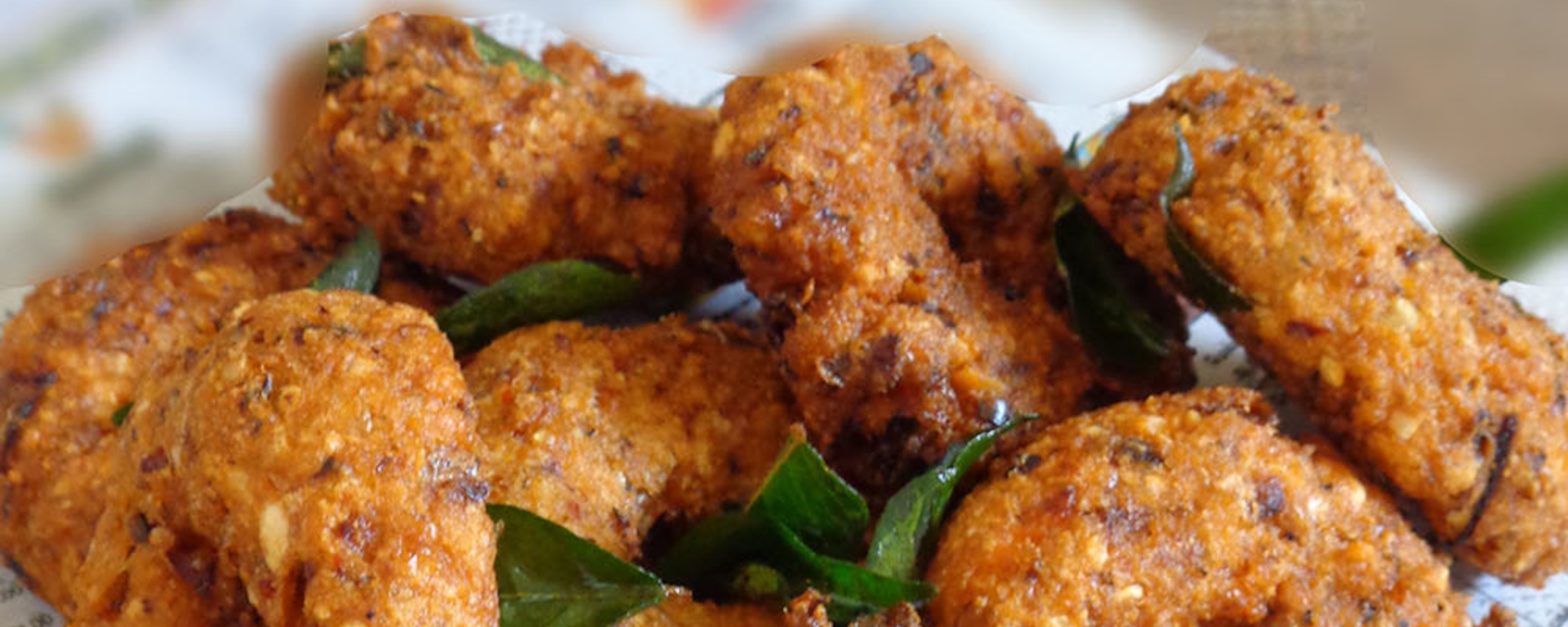 Karamani Vadai – Black eyed beans vada