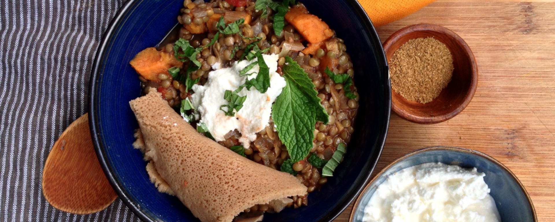 Misr Wot (Ethiopian Spicy Lentil Stew)