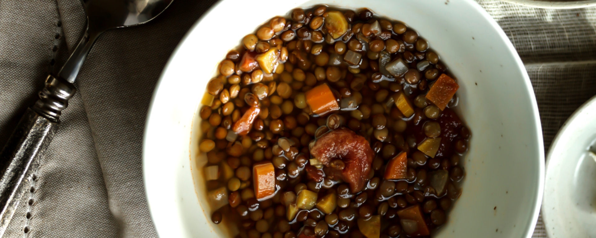 LuvMyRecipe.com - Lentil Soup With Egyptian Spices Featured