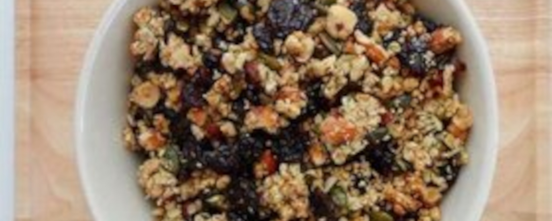 Vegan Granola with Nuts and Seeds