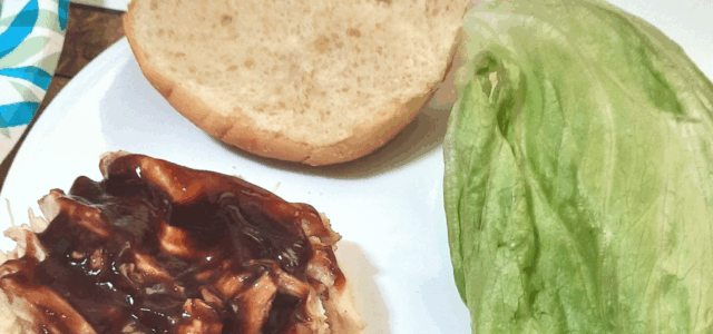 LuvMyRecipe.com - Shredded BBQ Chicken Sandwich