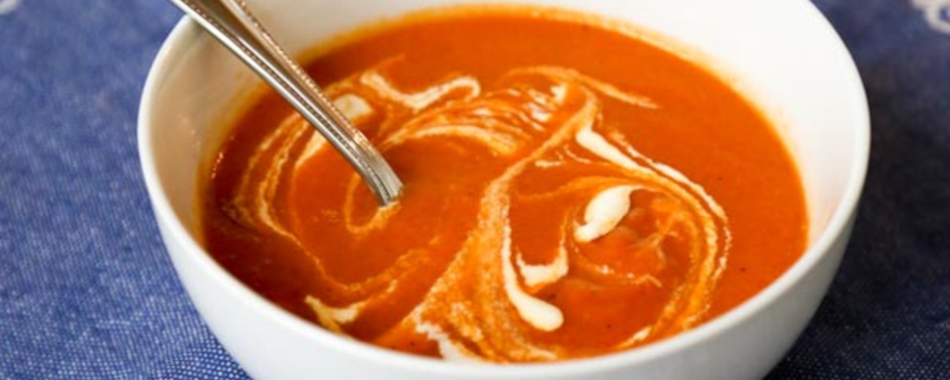 LuvMyRecipe.com - Dairy Free Tomato Soup with Cumin and Red Pepper Chili Flakes Featured